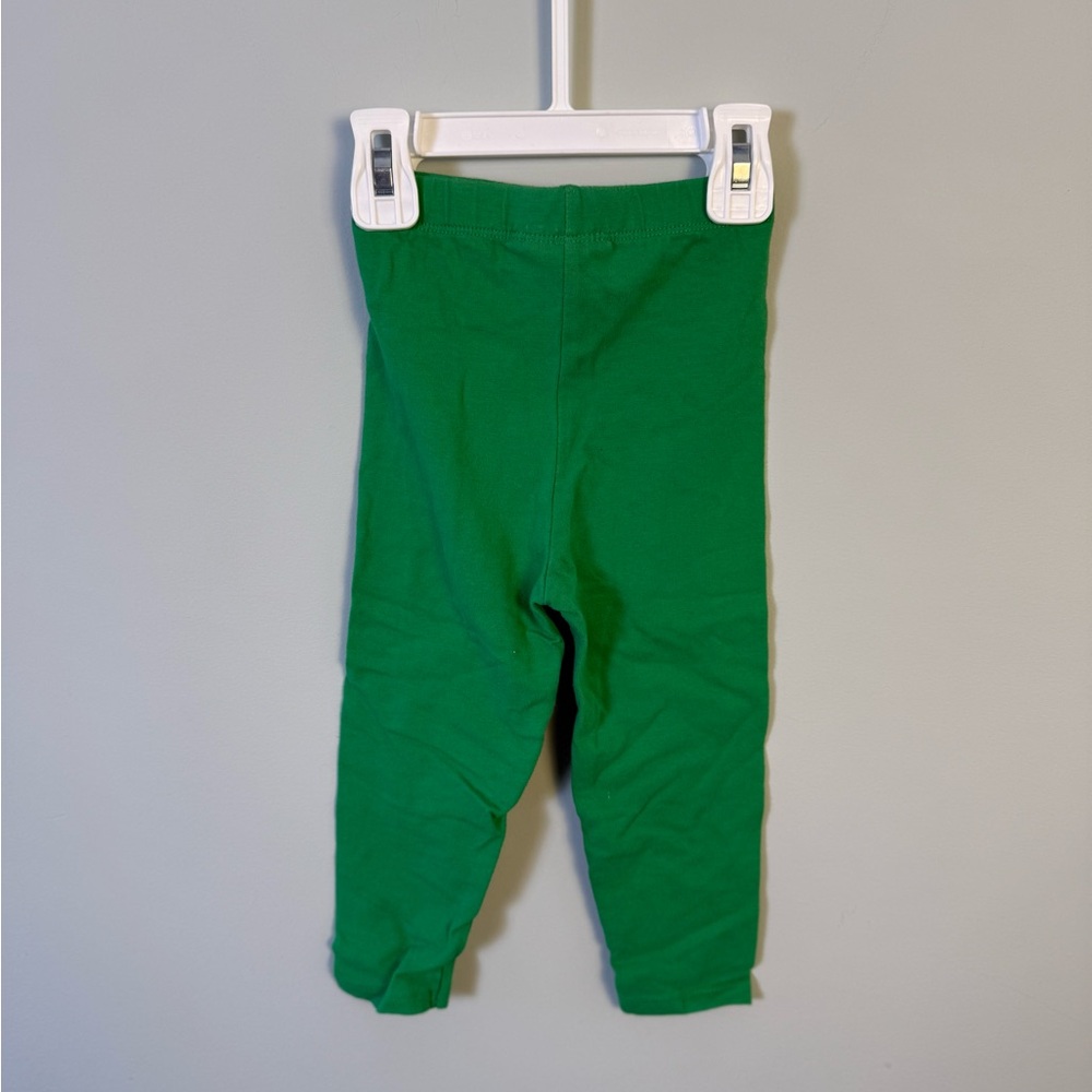 St Patrick’s Day Girl Set Pink Top Green Pants 24 months - Picture 8 of 9